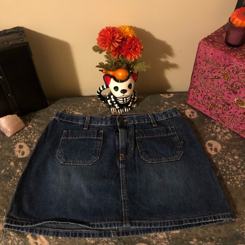 Abercrombie & Fitch Vintage 90’s Denim Mini Skirt